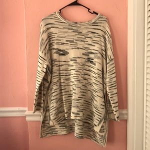 H&M long sleeved asymmetrical sweater